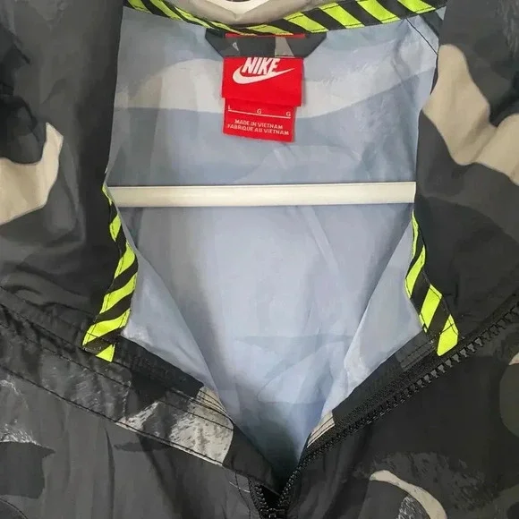 Nike Track & Field Windrunner Camo Mens XL Windbreaker Lightweight Packable - Picture 3 of 7